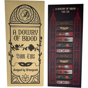 FairyLoot A Dowry of Blood by S.T. Gibson Page Tabs March 2025 "Eternal Embrace"